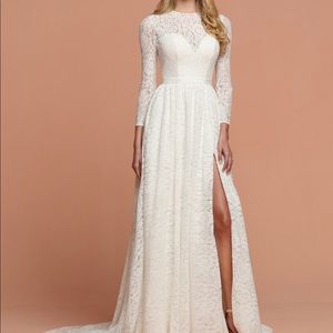 Plus size Davinci wedding dress Style 50596